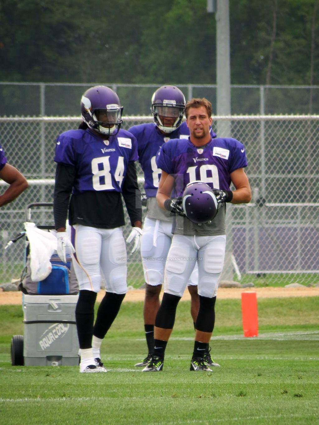 Adam Thielen Warm Up Game