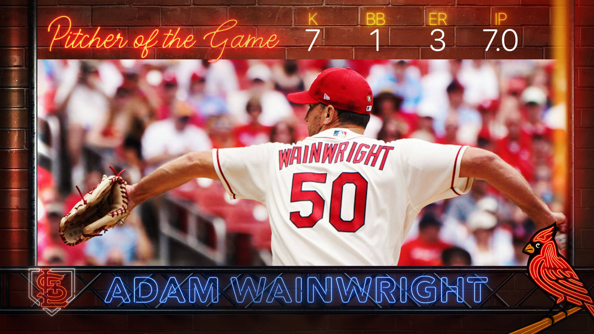 Adam Wainwright Neon Lights