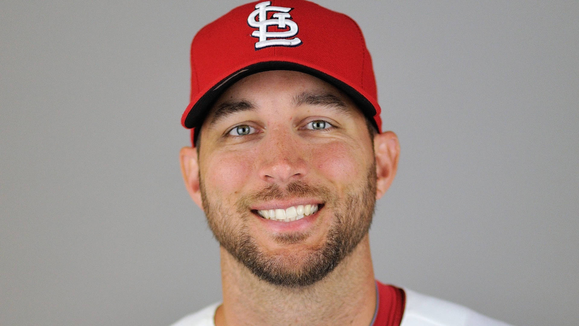 Adam Wainwright Portrait Close Up Background