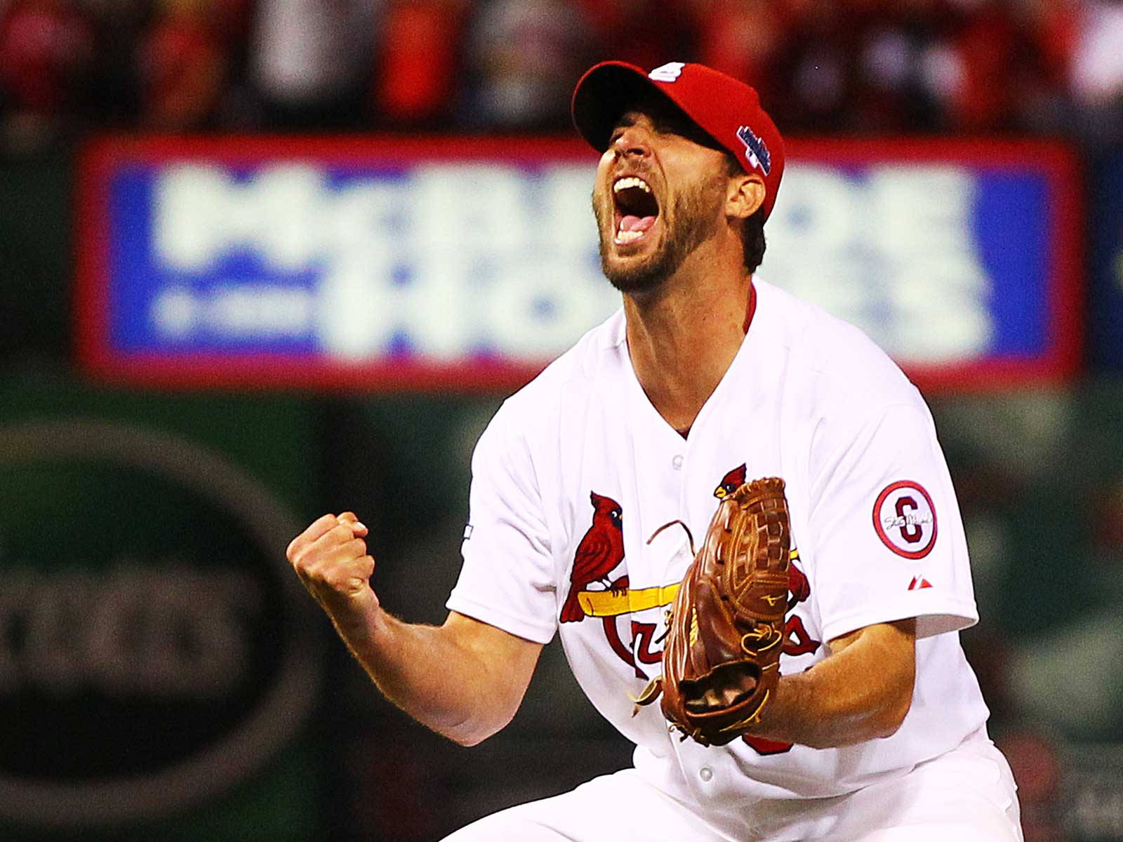 Adam Wainwright Shouting