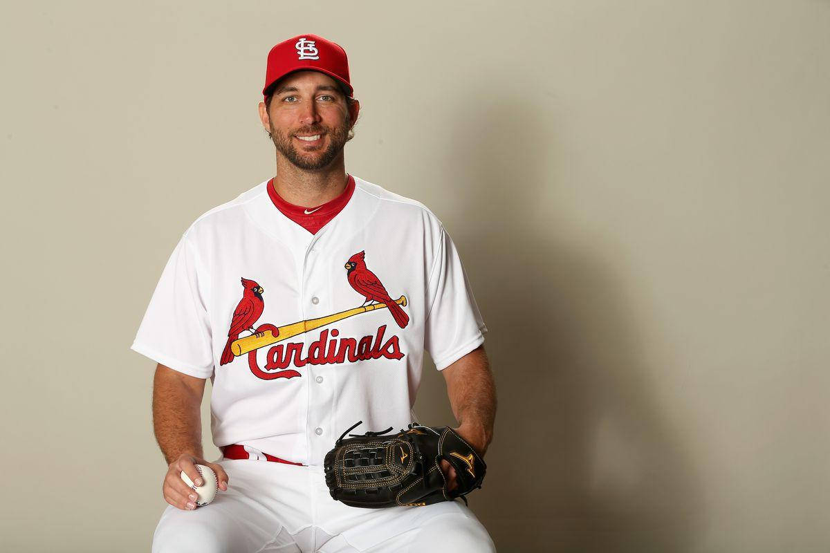 Adam Wainwright Smiling Background