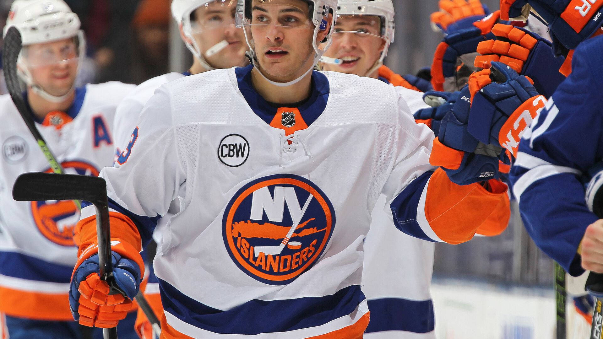 Adapted New York Islanders Player Background