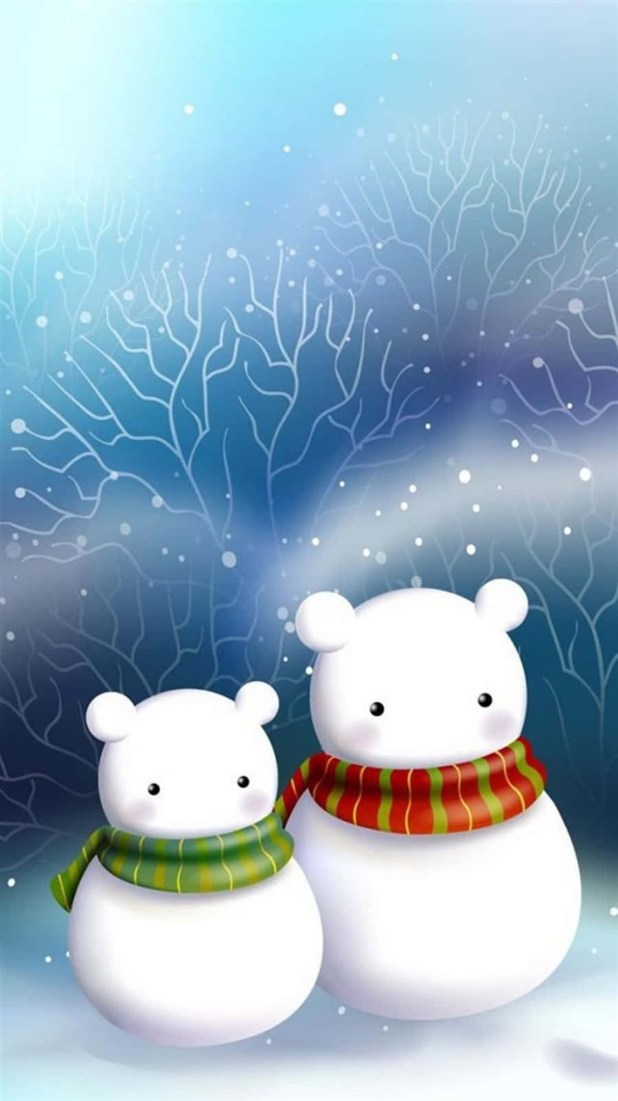 Add A Little Christmas Fun To Your Phone Background