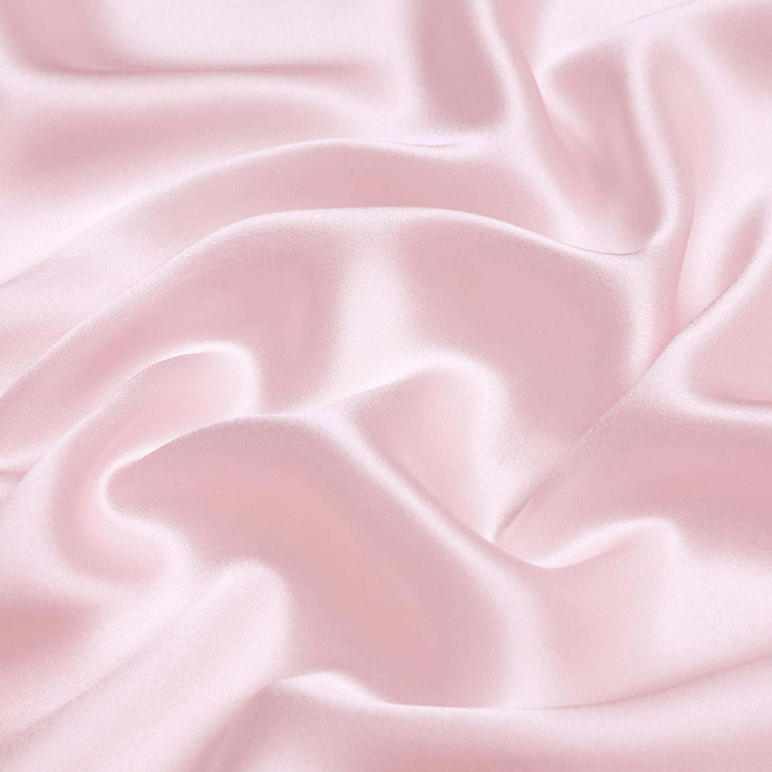 Add A Little Elegance To Your Design With Pink Silk Aesthetic Background