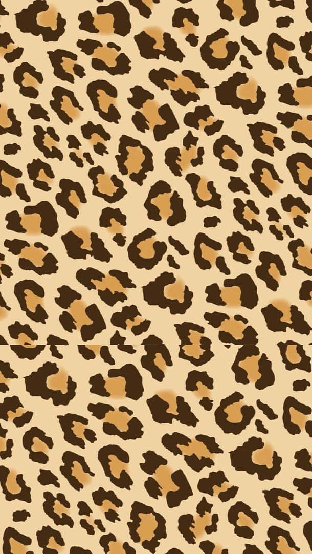 Add A Personal Touch To Your Phone With This Animal Print Iphone Wallpaper Background