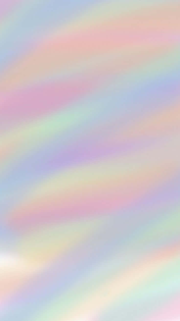 Add A Splash Of Color To Your Life With A Pastel Rainbow Iphone Background
