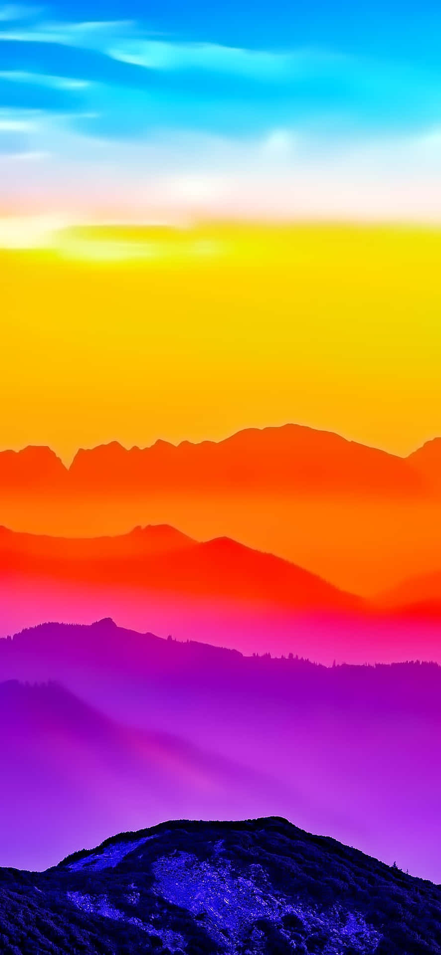 Add A Splash Of Color To Your Life With The Colorful Iphone Background