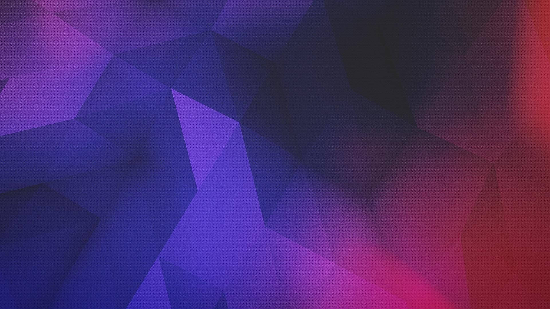 Add A Splash Of Colour With This Dazzling Abstract Purple Ombre Polygon Background