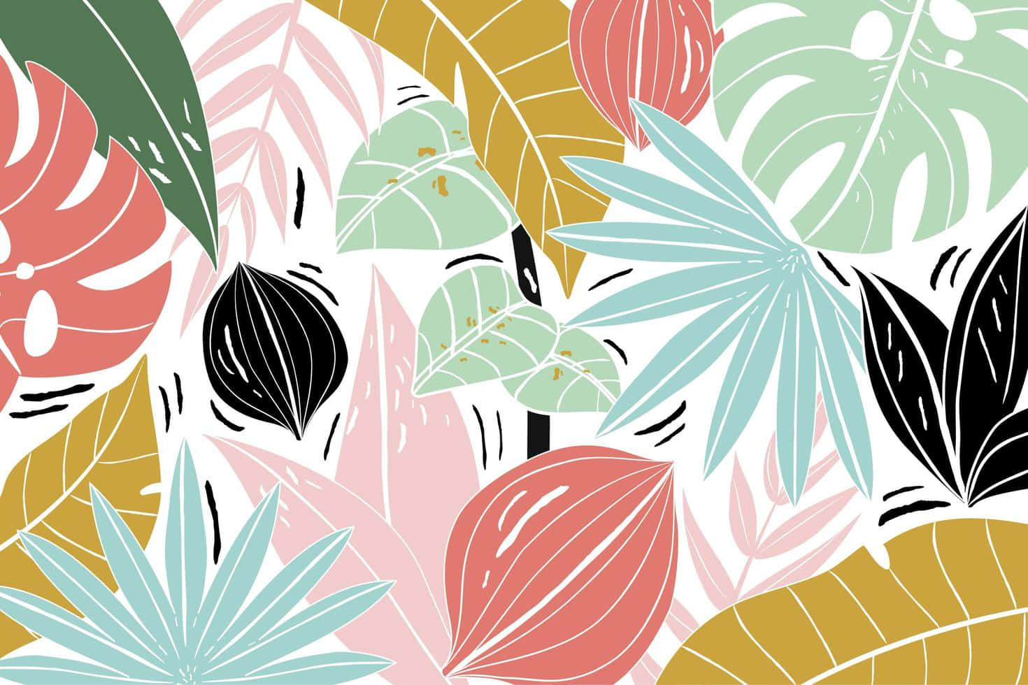 Add A Stylish Look To Your Walls With This Blue And Pink Tumblr Pattern Background