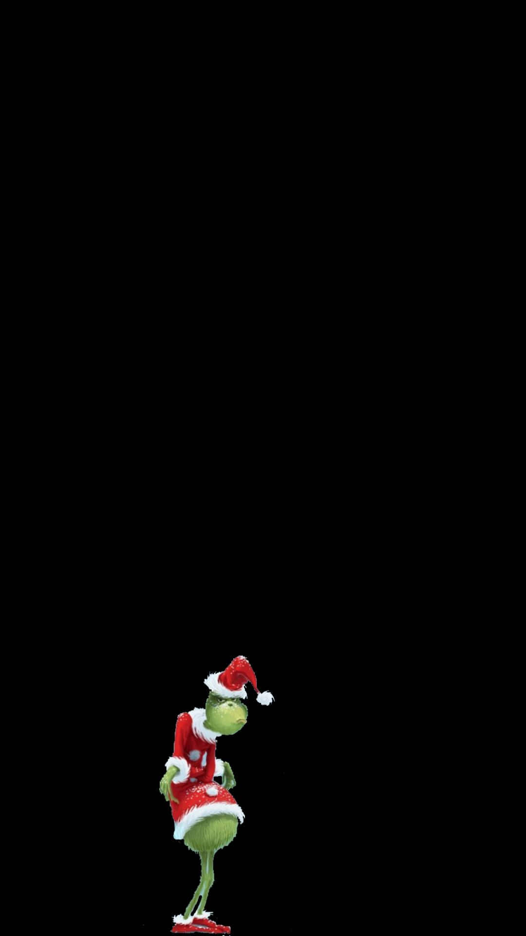 Add A Touch Of Humor To Your Christmas Celebrations With This Funny Iphone Wallpaper Background