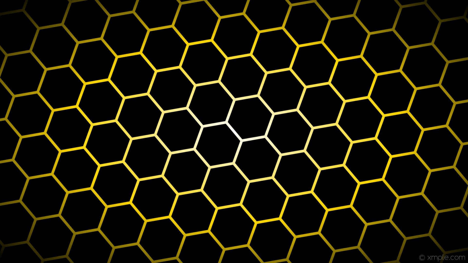 Add A Touch Of Luxury To Your Desktop With This Stunning Black And Gold Wallpaper. Background