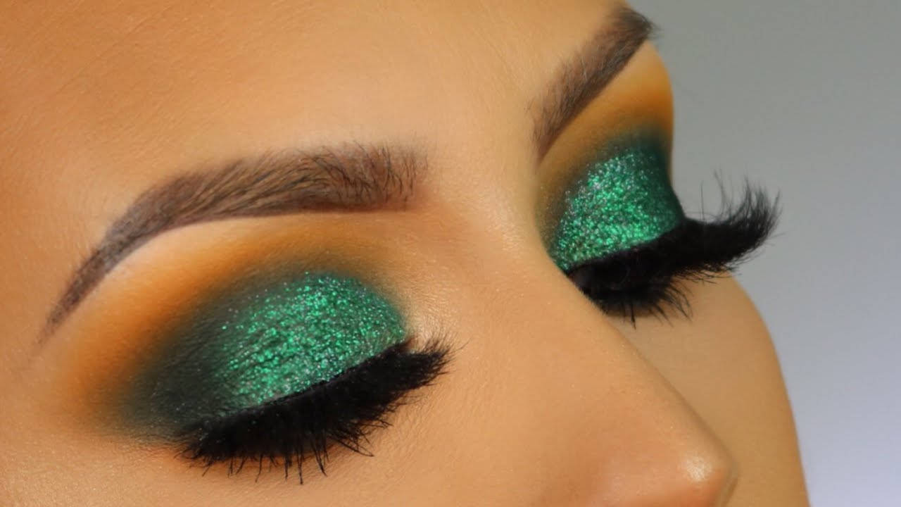 Add A Touch Of Sparkle With Green Glitter!