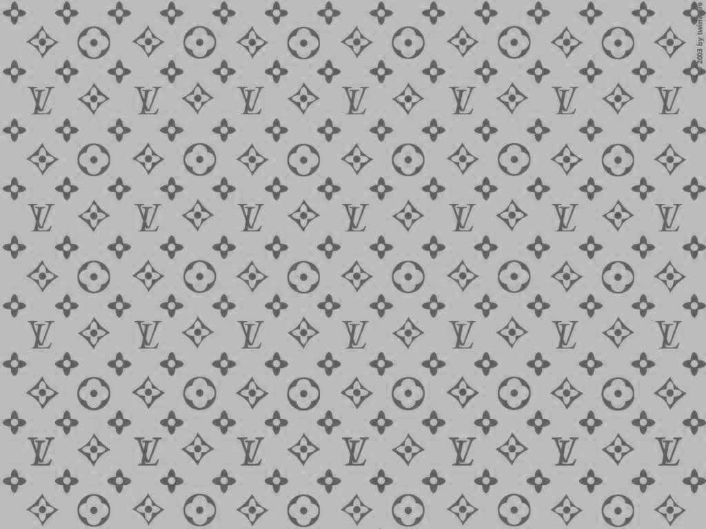 Add A Touch Of Style To Your Wardrobe With This Luxurious Louis Vuitton Pattern. Background