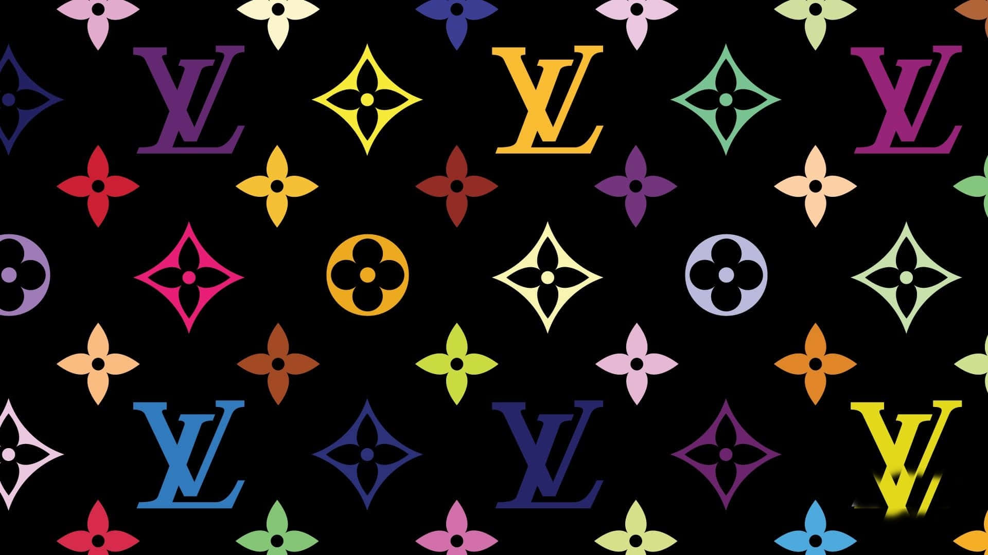 Add A Unique Touch To Your Wardrobe With A Classic Louis Vuitton Print Background
