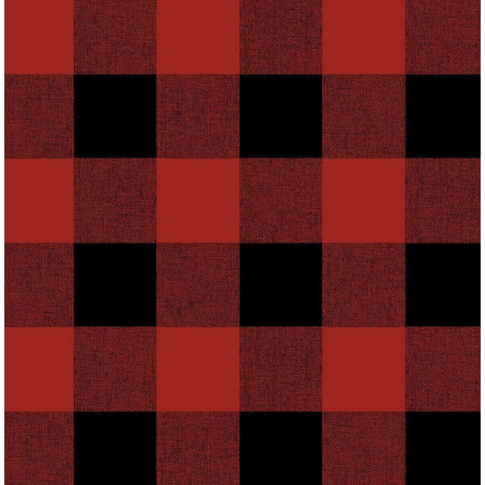 Add Color To Your Outfit With Red Checkered Patterns Background