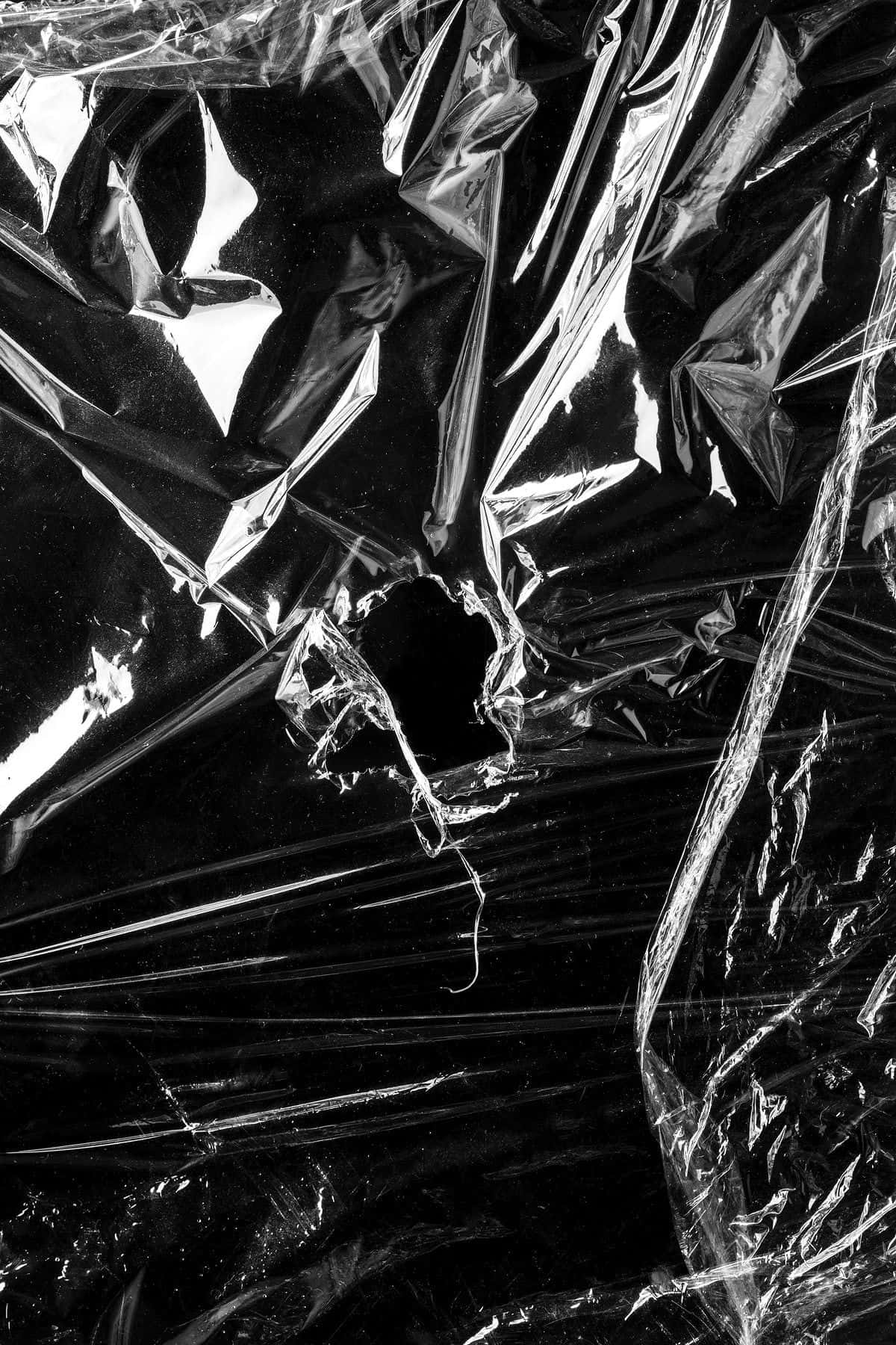 Add Edge And Texture To Your Home With Black Plastic.