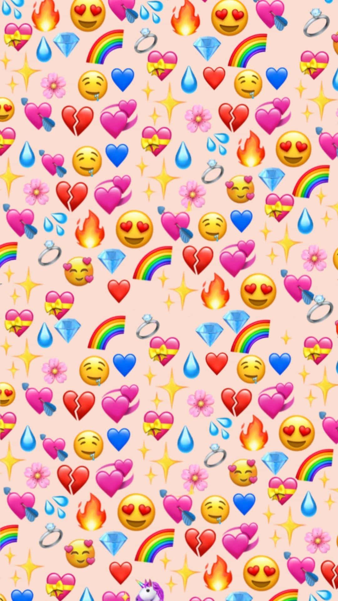 Add Some Fun To Your Day With This Cute Emoji! Background