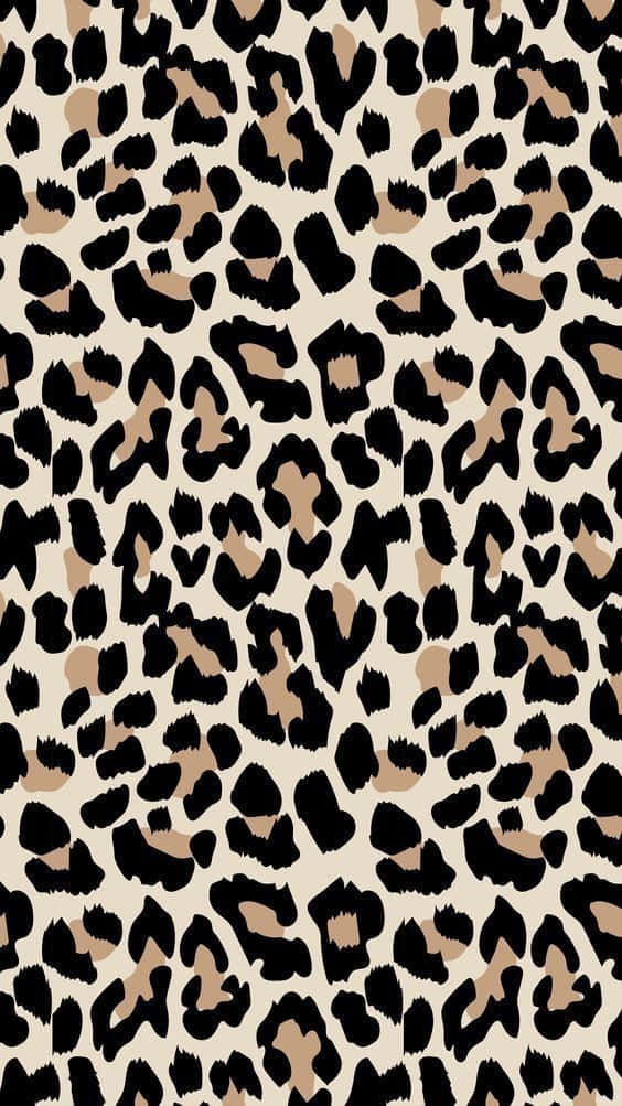 Add Style To Your Device With Animal Print Iphone Wallpaper. Background