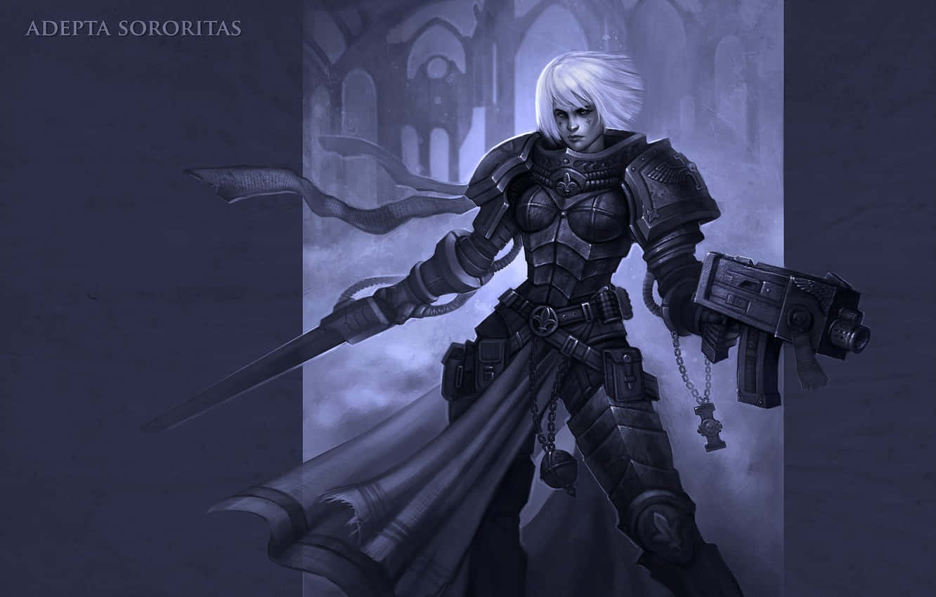 Adept Sister Of Battle Background