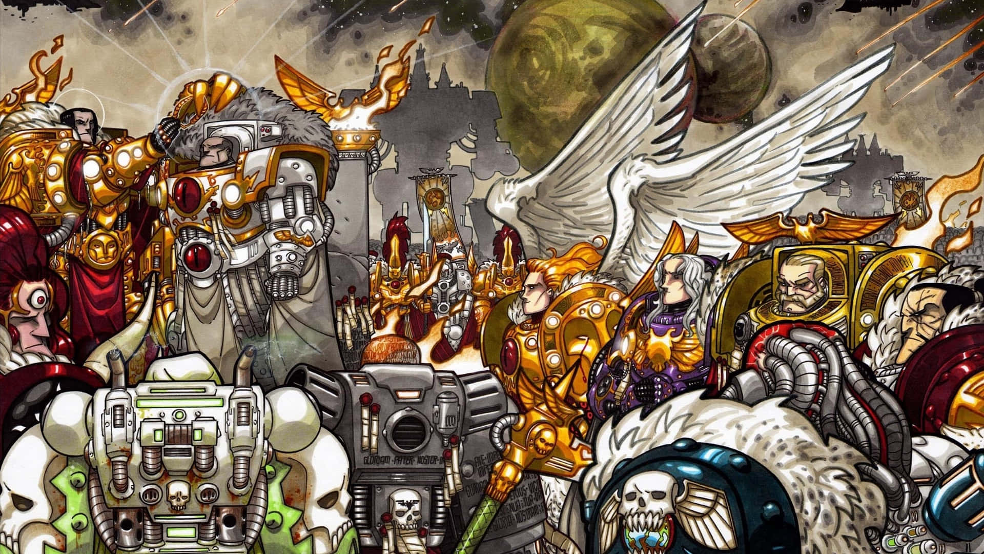 Adept Warhammer 40,000 Space Marines