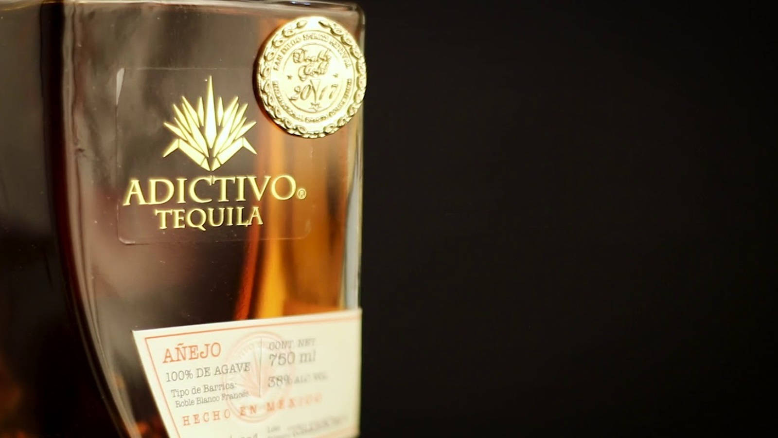 Adictivo Extra Anejo Tequila Aroma Background