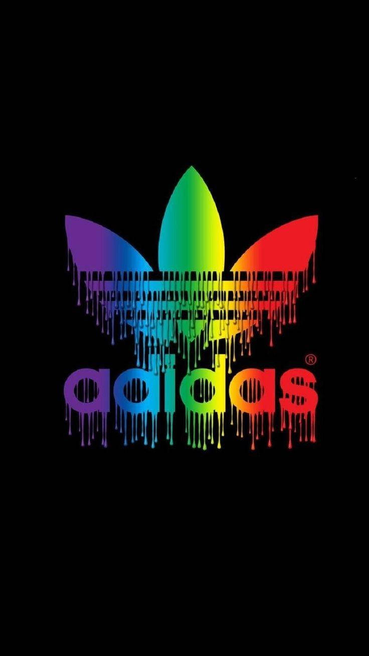 Adidas Rainbow Logo For Sport Brands