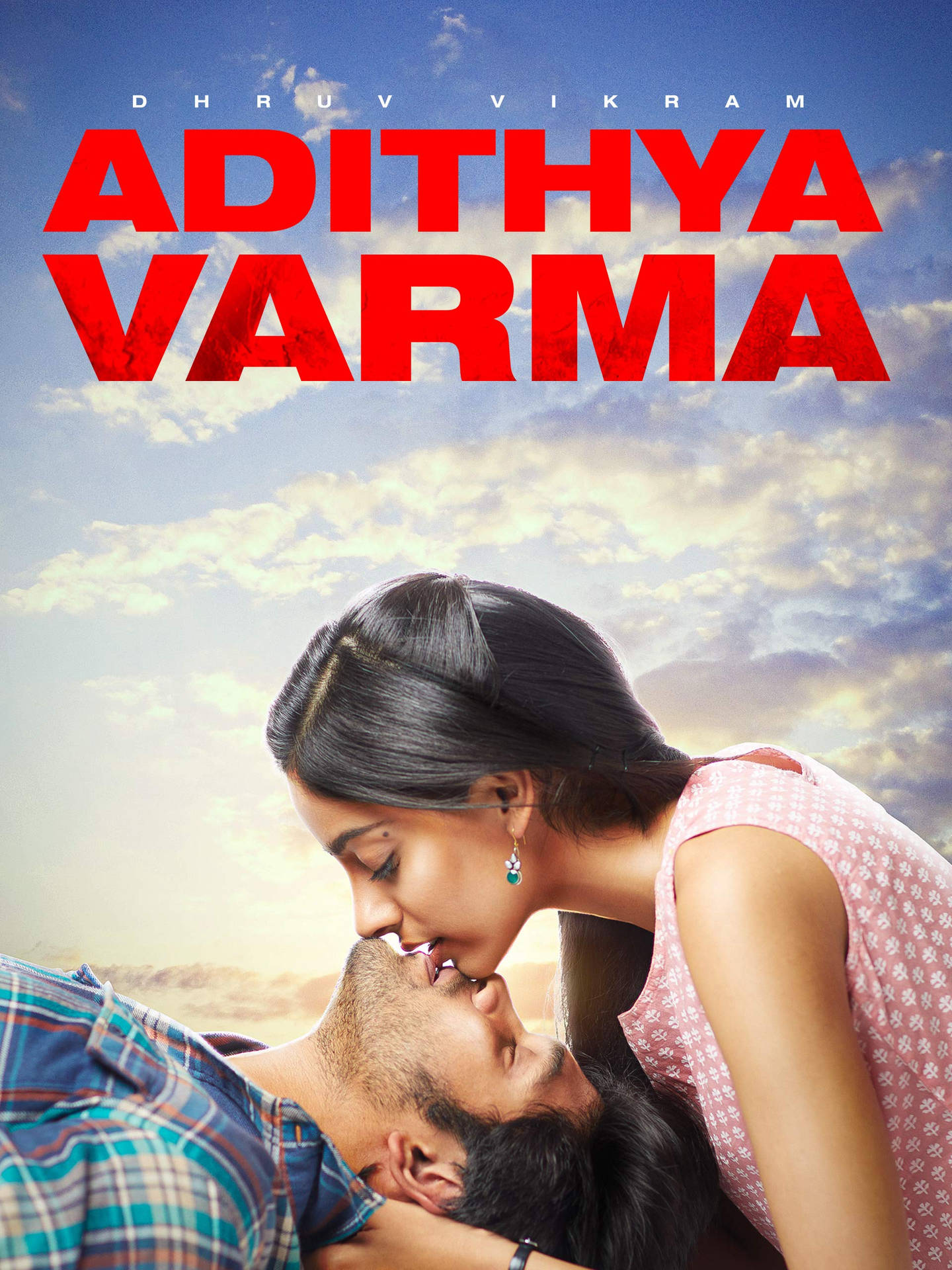 Adithya Varma Poster With Meera Shetty