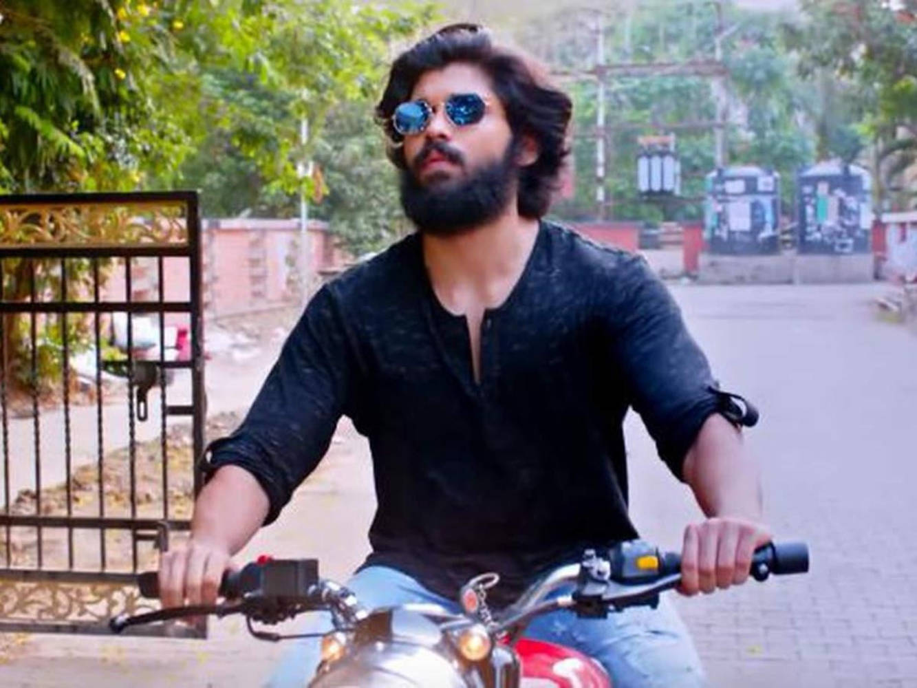 Adithya Varma Scene Of Driving A Motorcycle Background