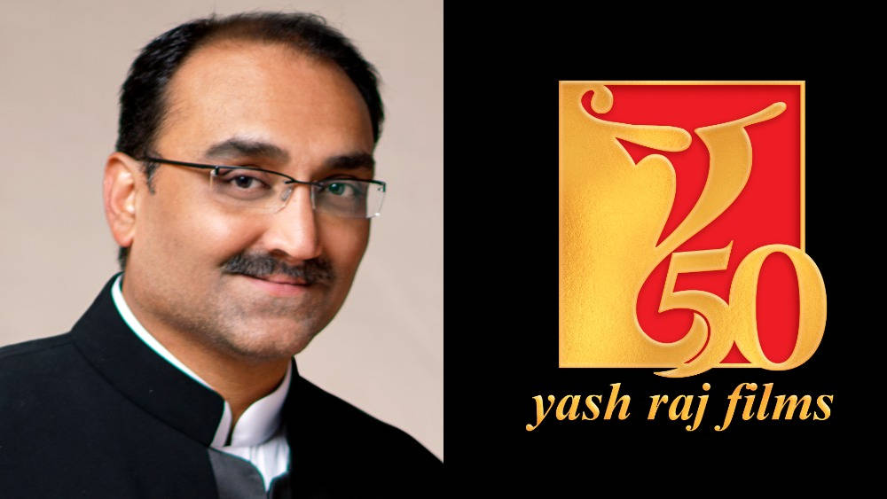 Aditya Chopra Poses With The Yrf Logo