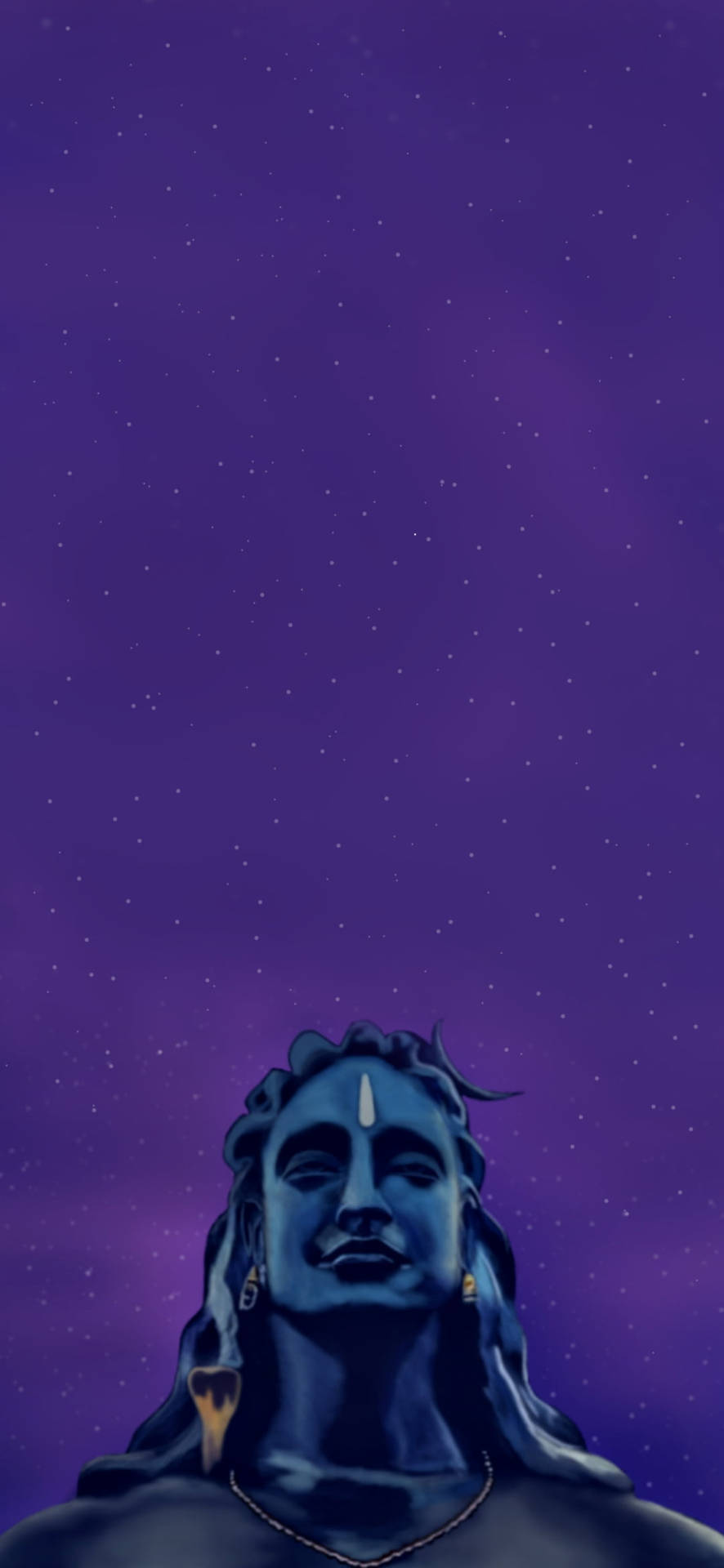 Adiyogi Shiva Illustration Background