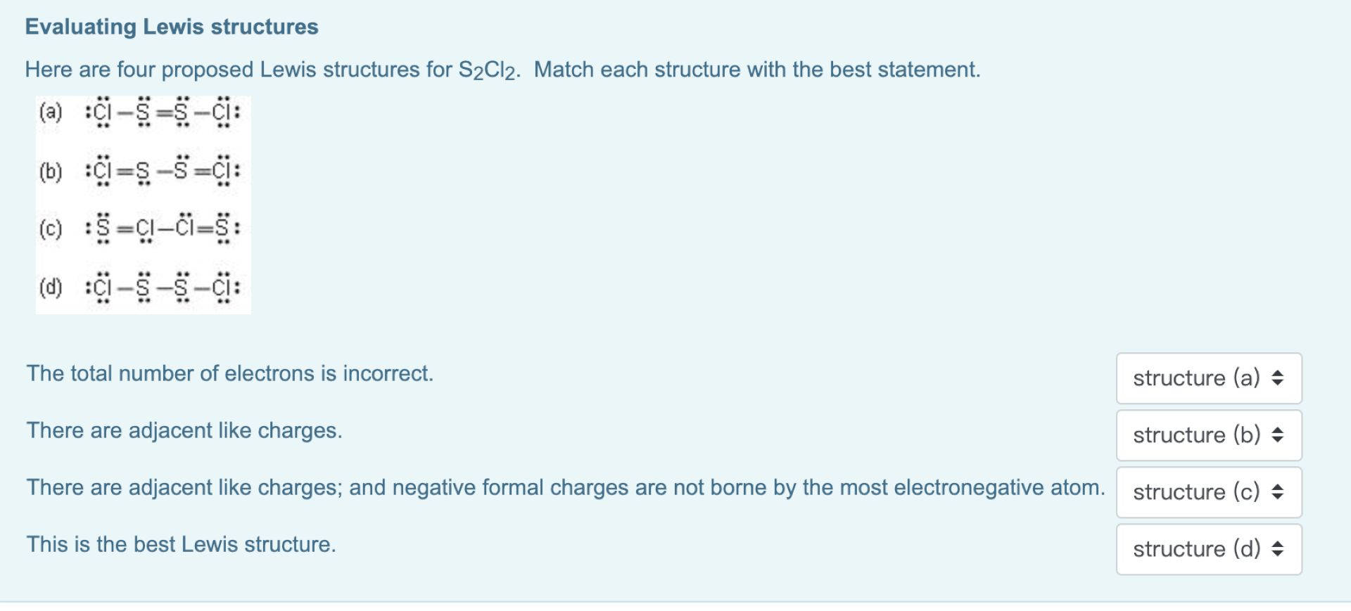 Adjacent Lewis Structure