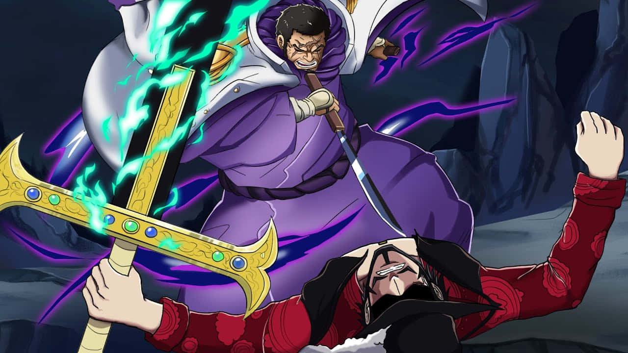 Admiral Fujitora, Leader Of The Marines Background