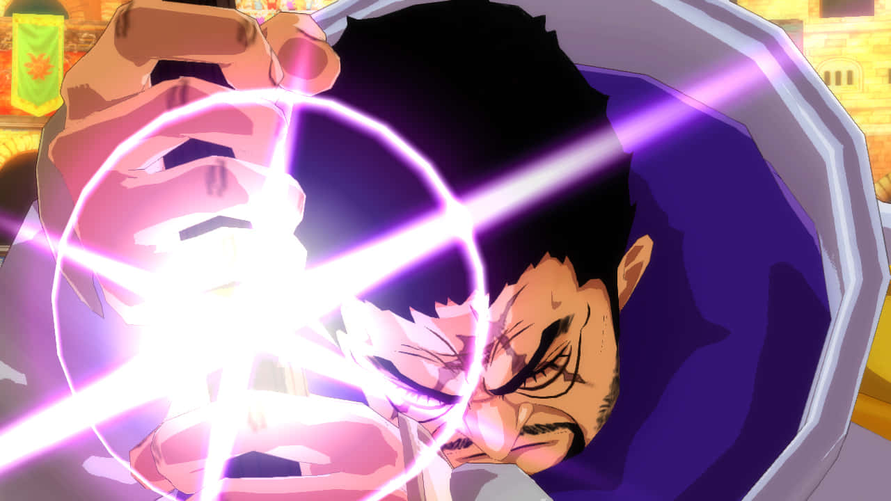 Admiral Fujitora Puts His Faith Into Action Background