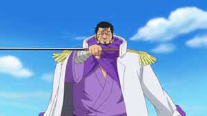Admiral Issho Fujitora Fully Prepared For Battle Background