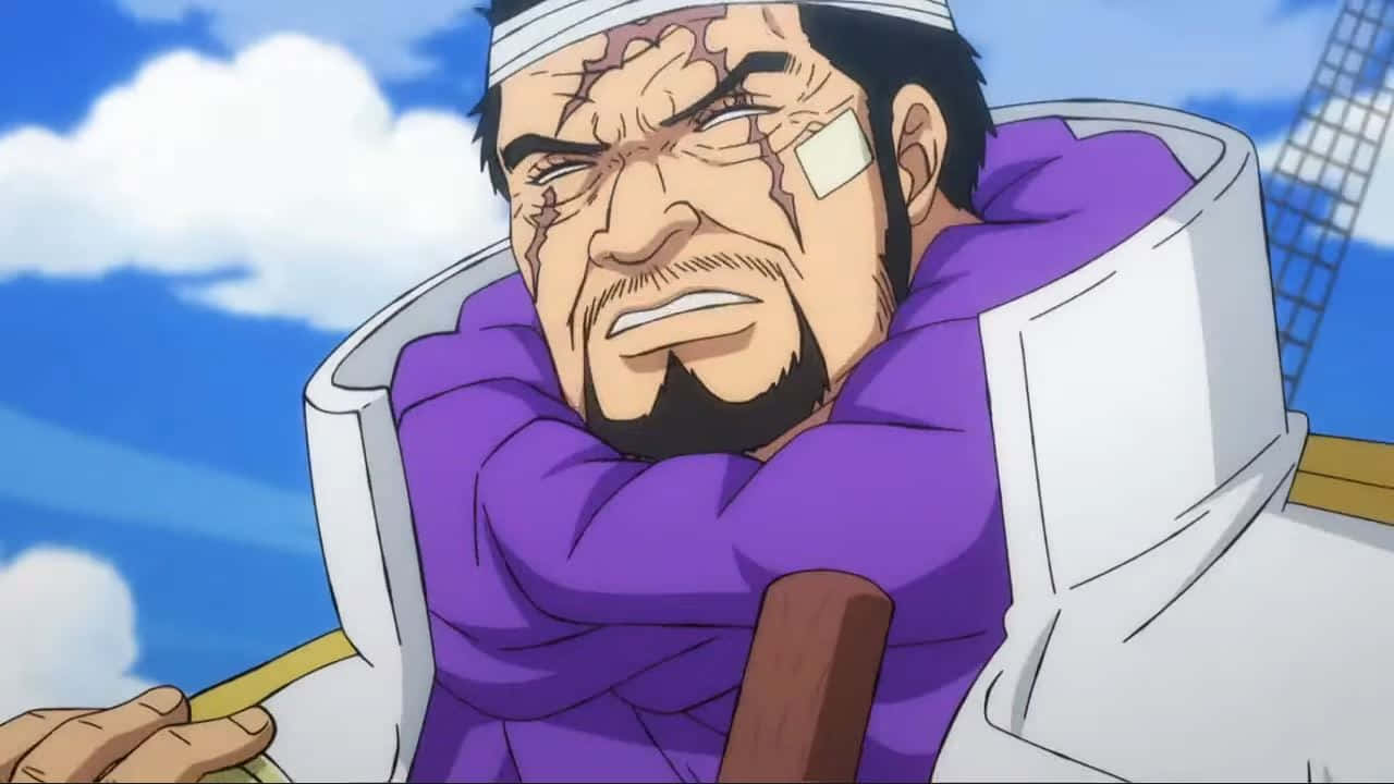 Admiral Issho Fujitora Of The Marines Background