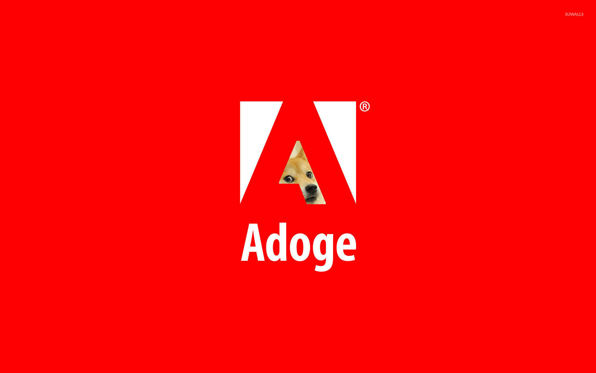 Adoge Doge Meme Background