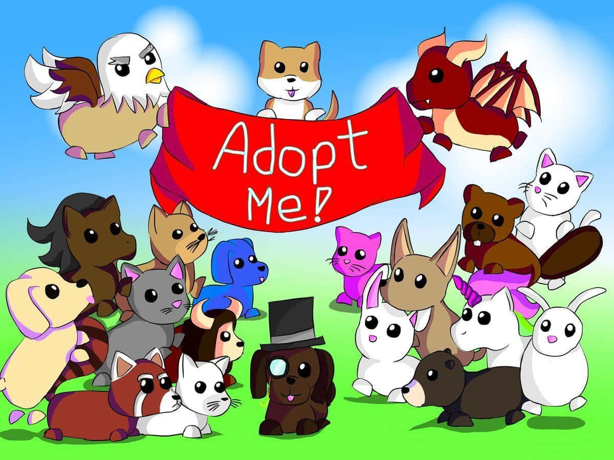 Adopt Me Pets - Find Your New Best Friend Background