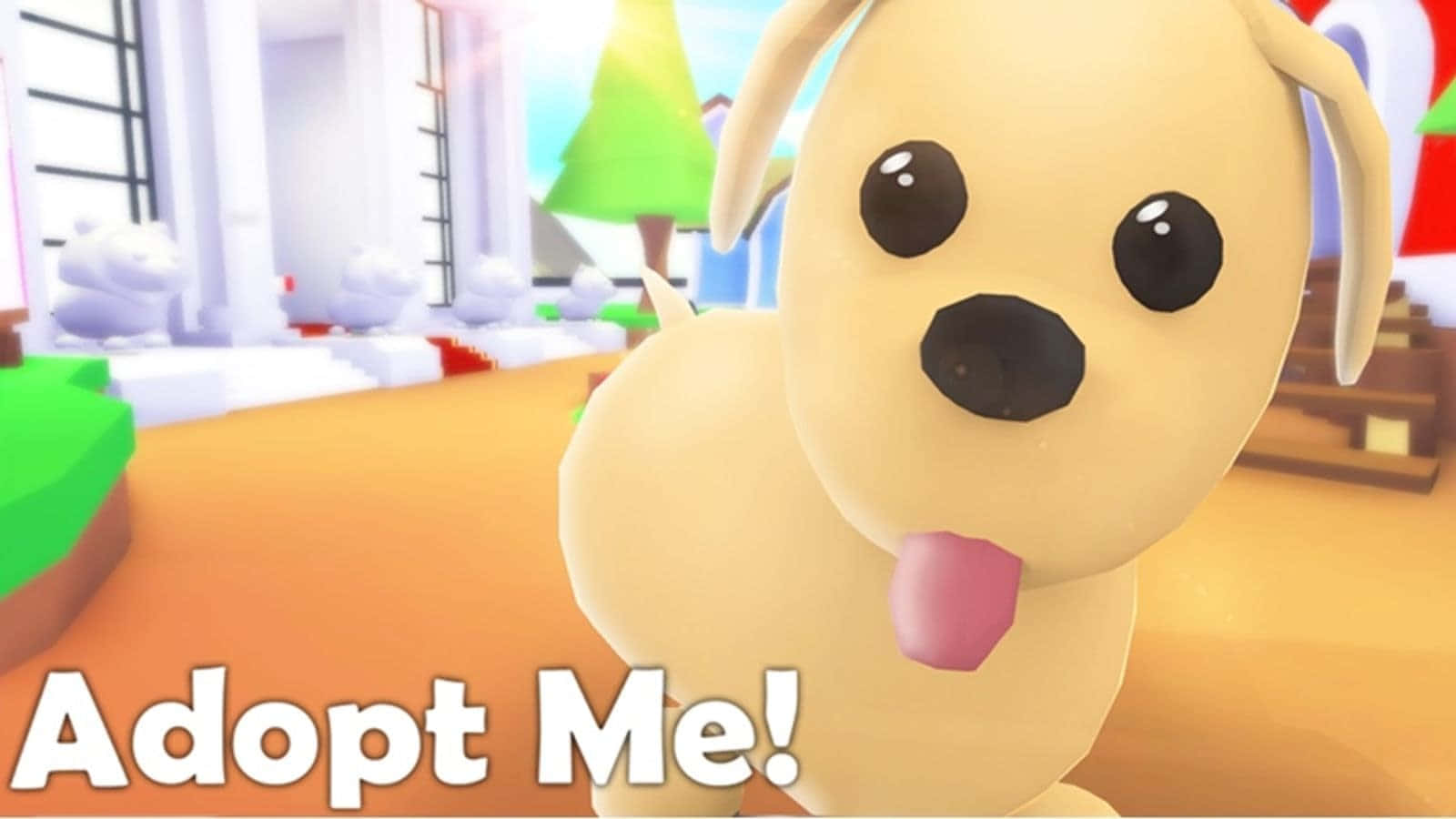 Adopt Me Roblox Dog Background