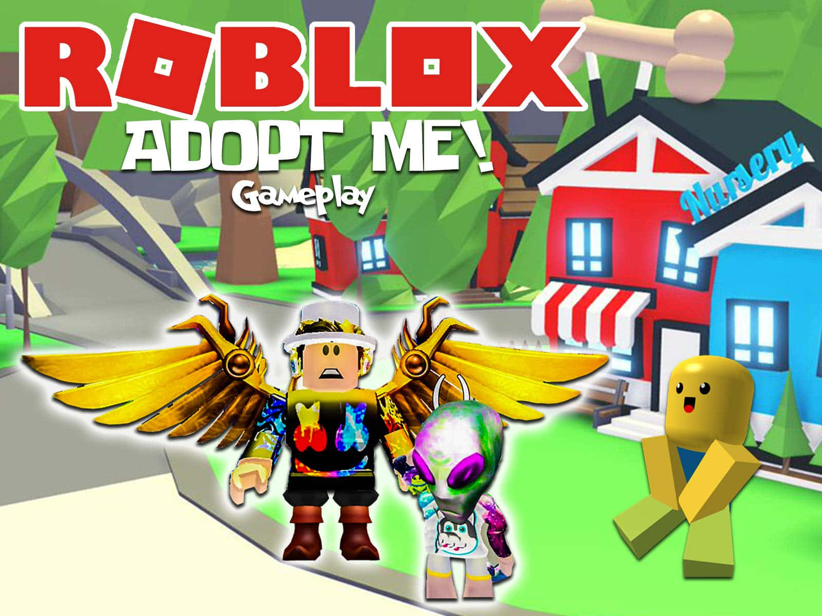 Adopt New Pets And Adventure To Fun New Locations In Roblox's Adopt Me Background