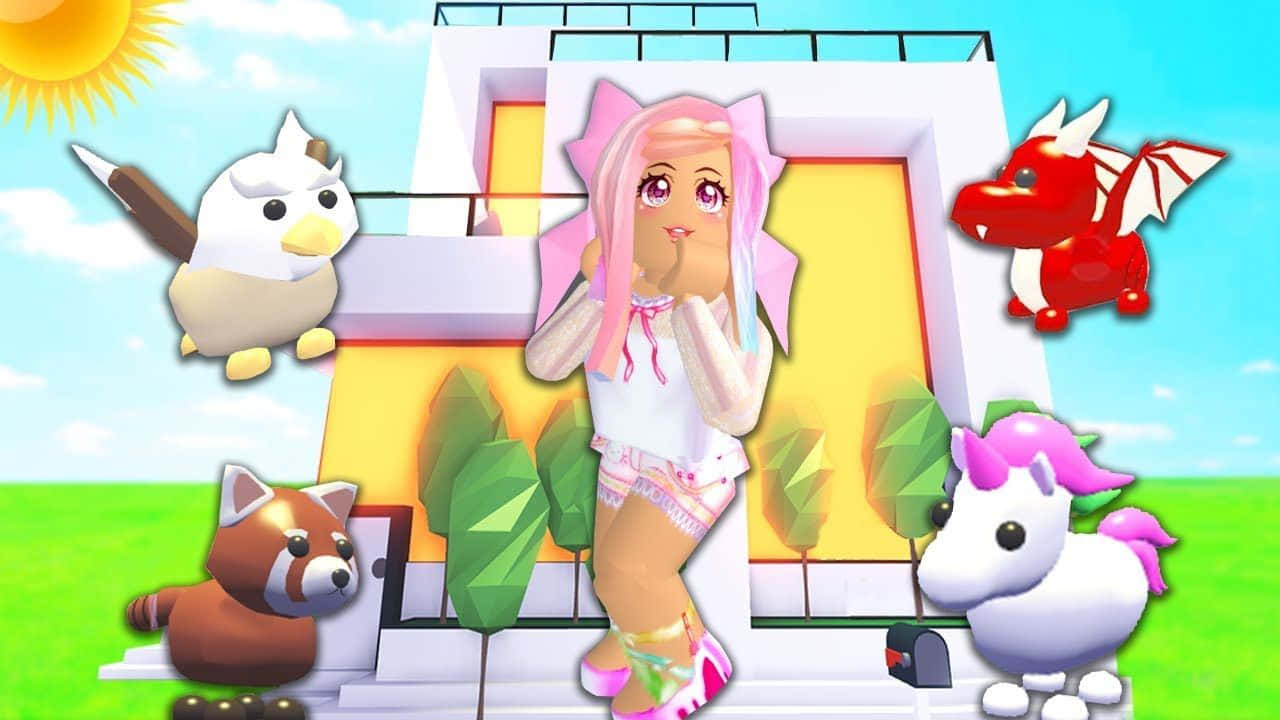Adopt The Cutest Pet In Adopt Me! Background