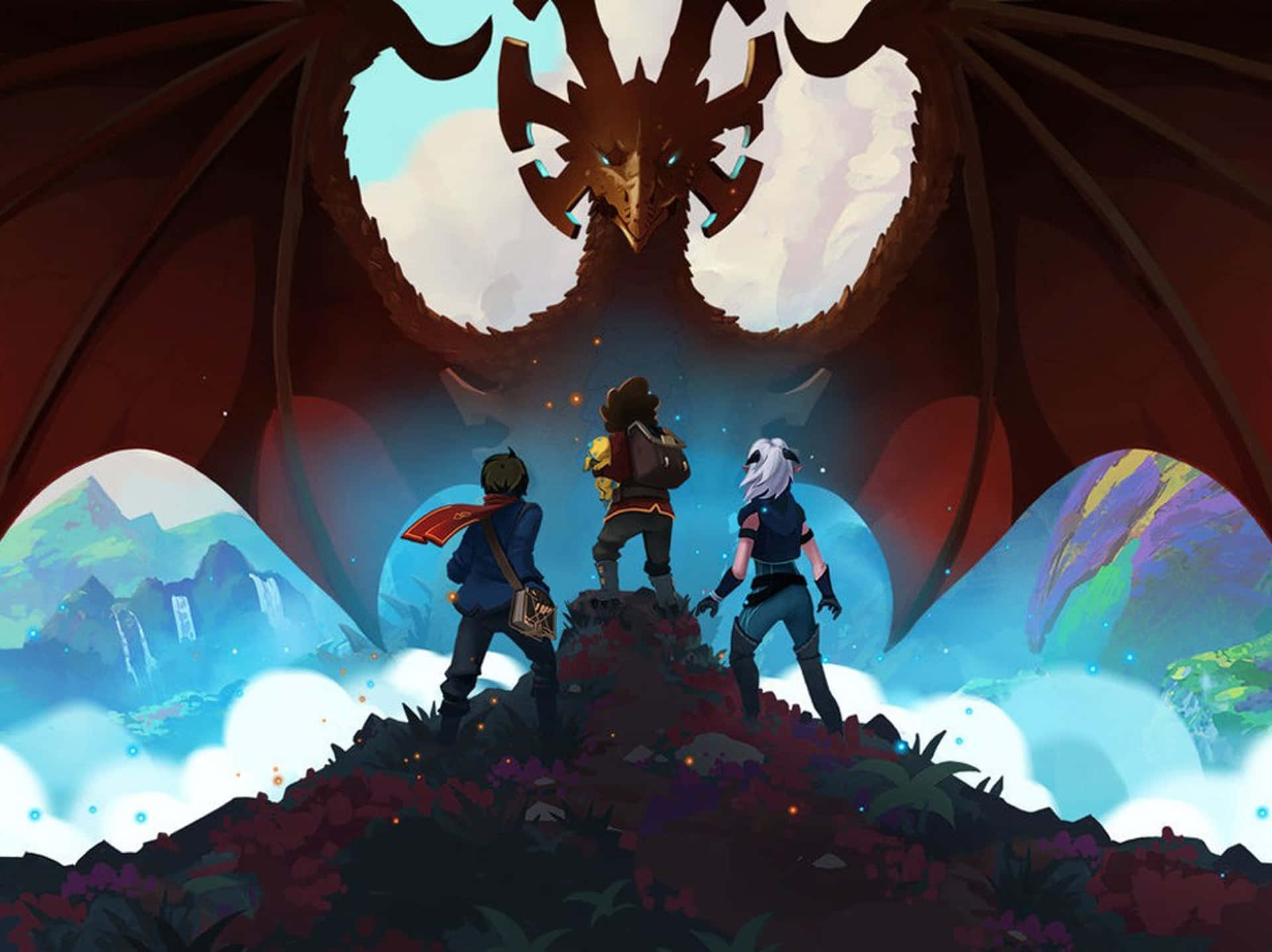 Adopt The Dragon Prince To Experience The Magical Story. Background