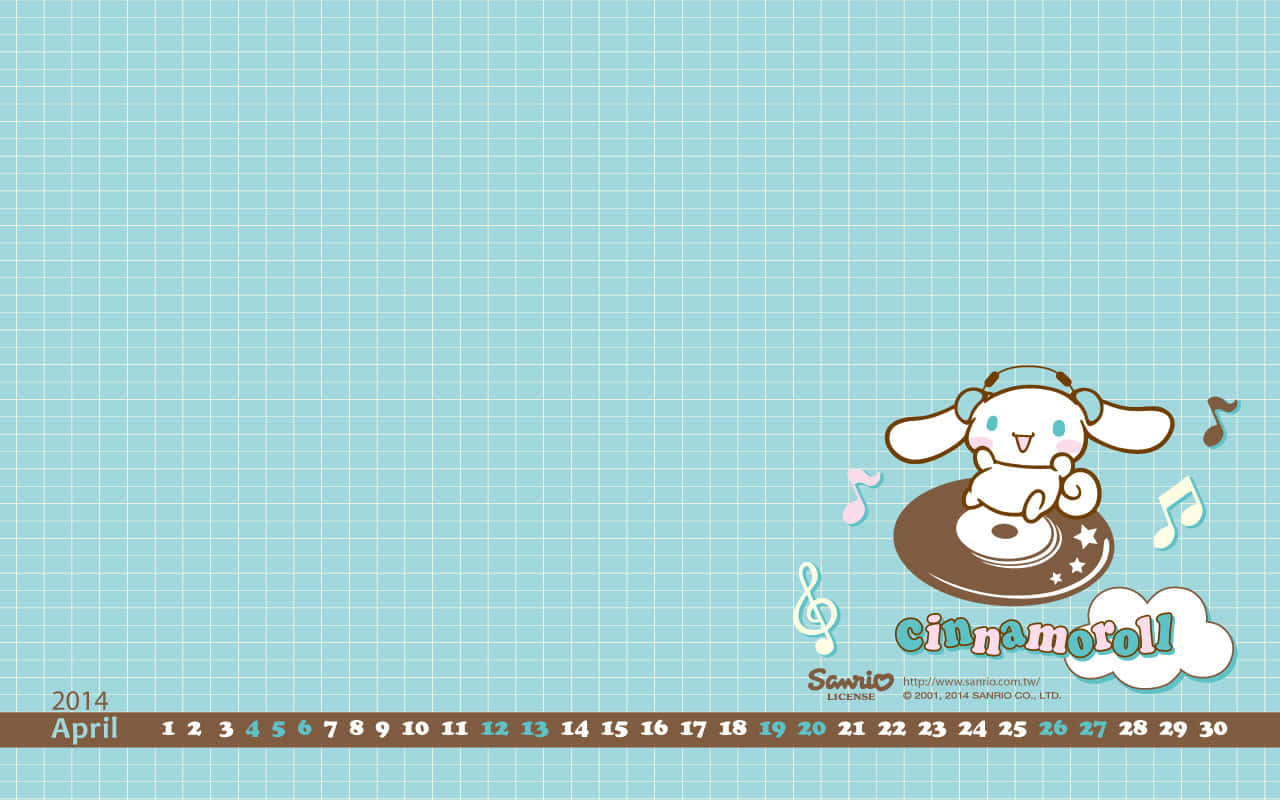 Adorable And Powerful - The Cinnamoroll Laptop Background