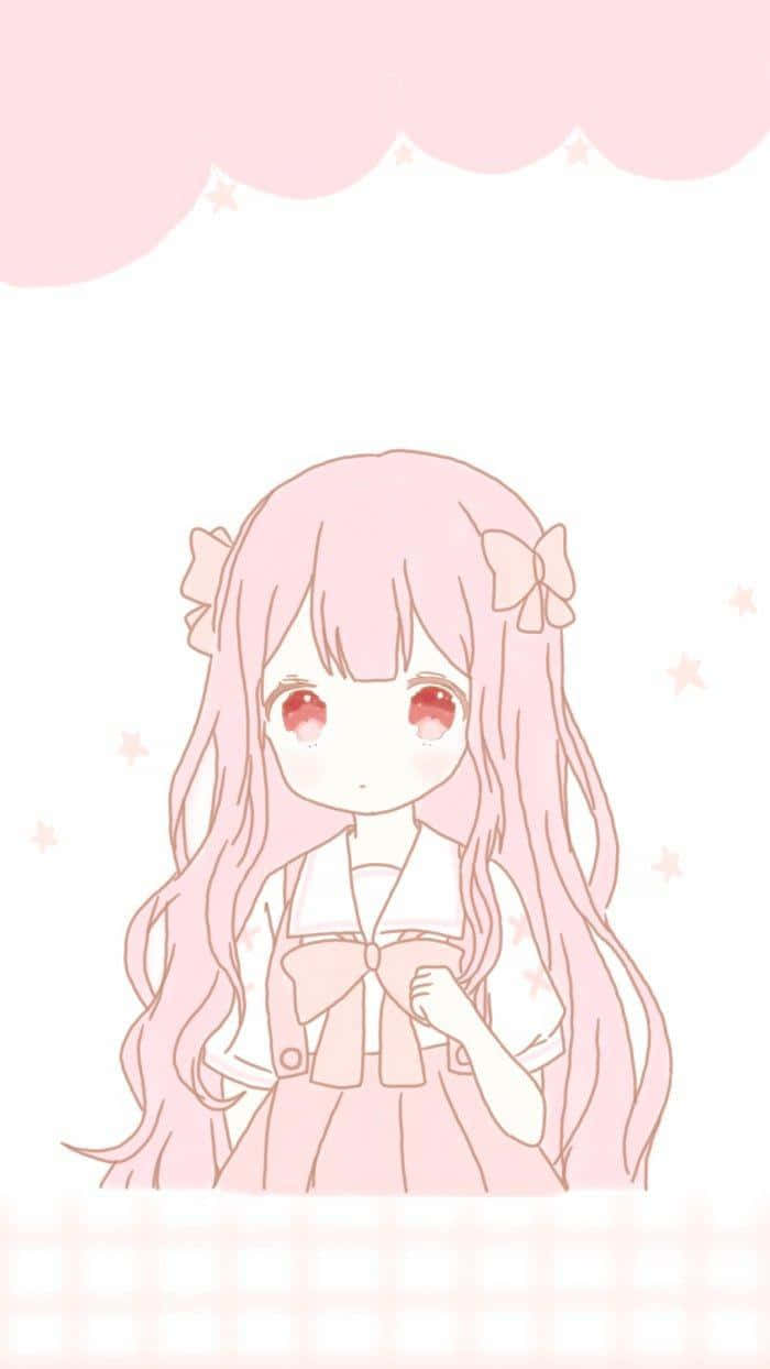 Adorable Anime Aesthetic Background