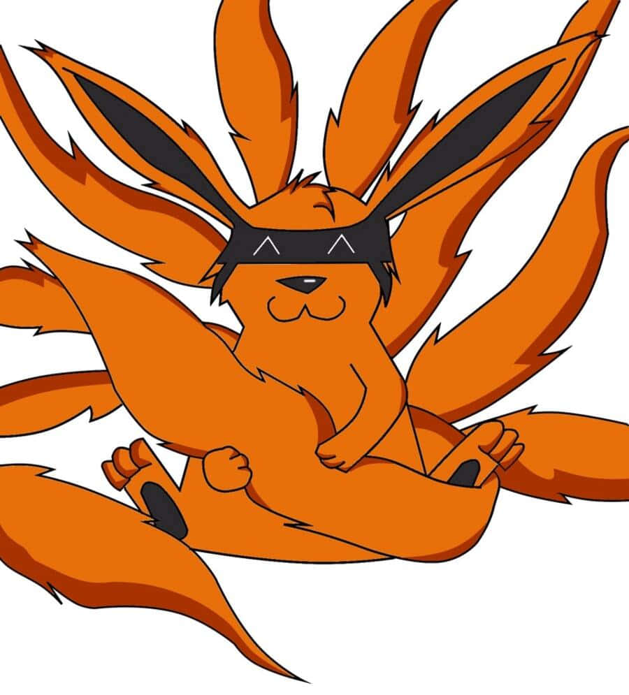 Adorable Baby Kurama Smiling Background