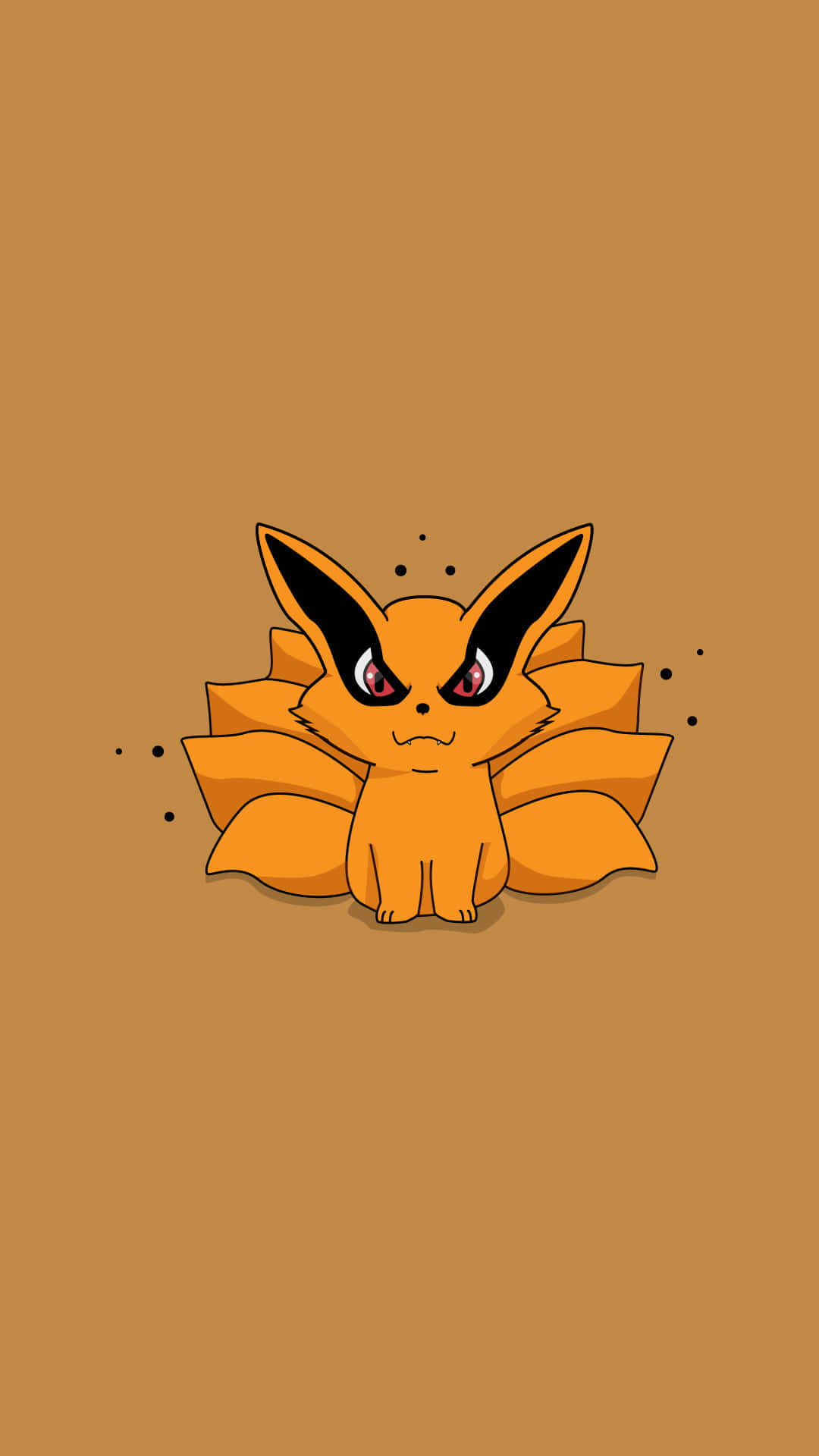 Adorable Baby Kurama Unleashed Background