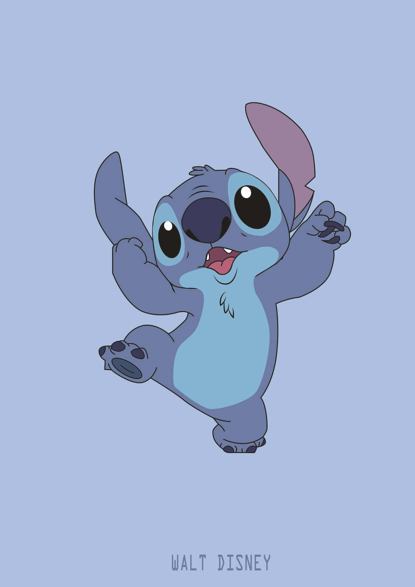 “adorable Baby Stitch From The Hit Disney Movie Lilo & Stitch!” Background