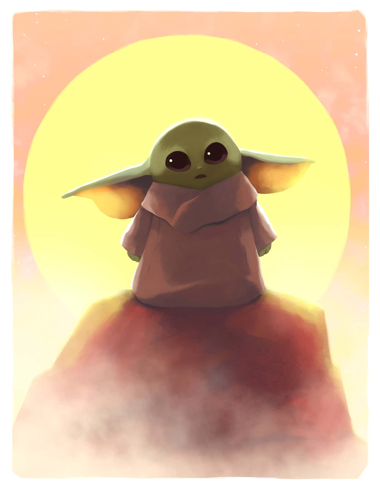 Adorable Baby Yoda