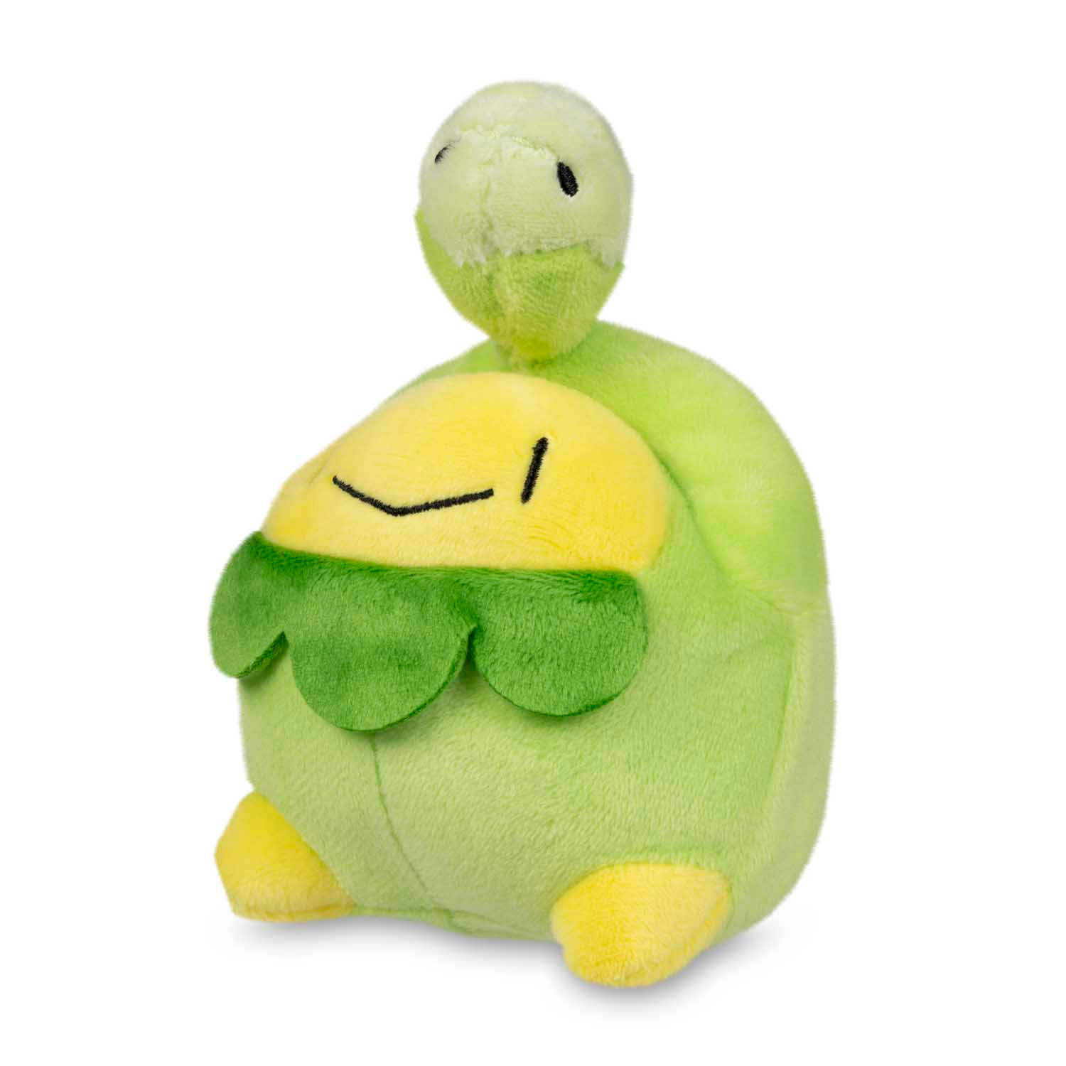 Adorable Budew Plush Doll Side View Background