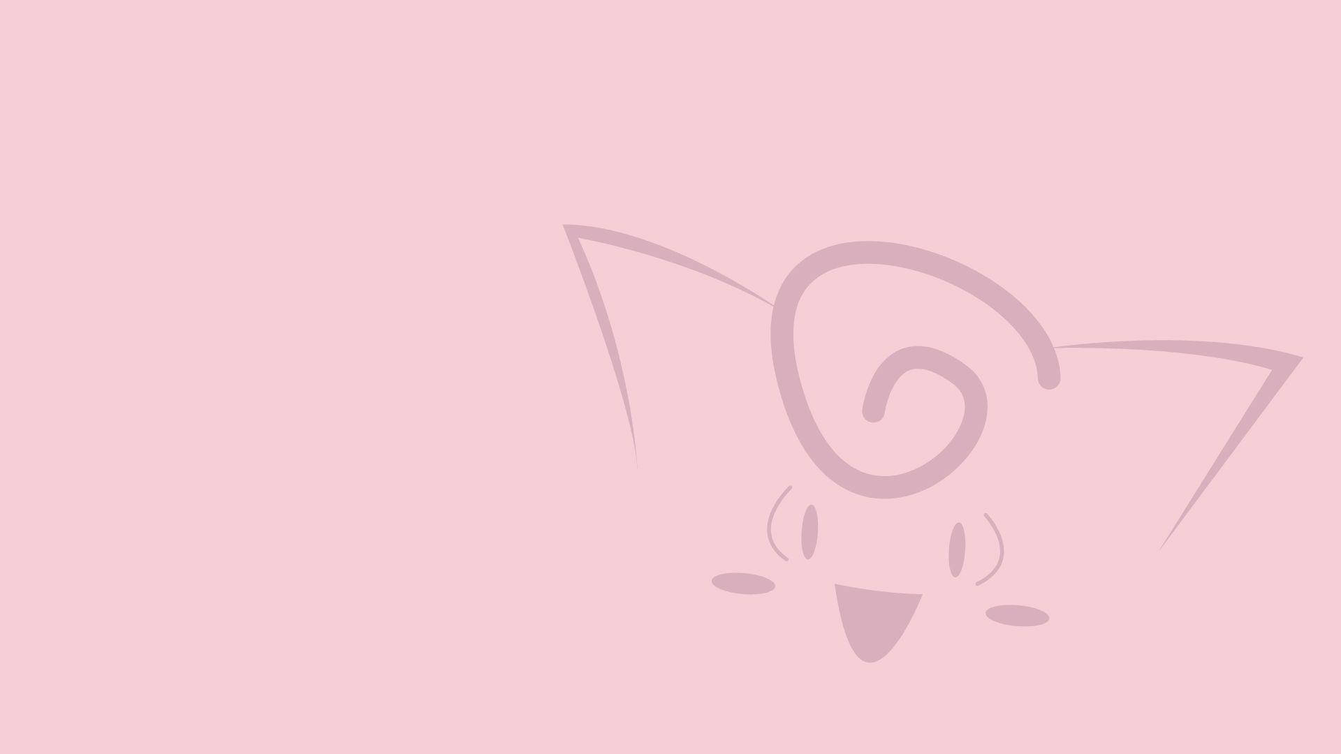 Adorable Clefairy Face Art