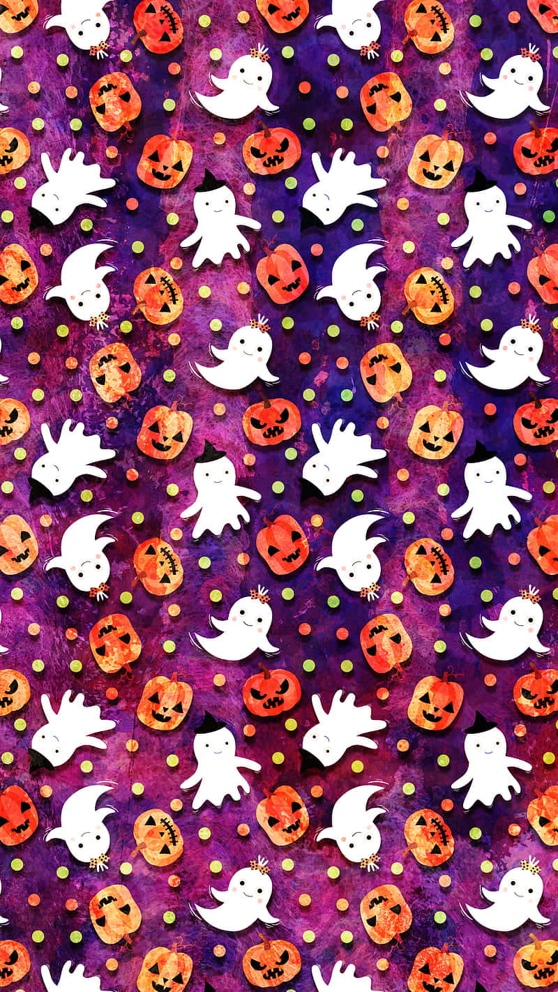 Adorable Cute Pumpkin Iphone Background